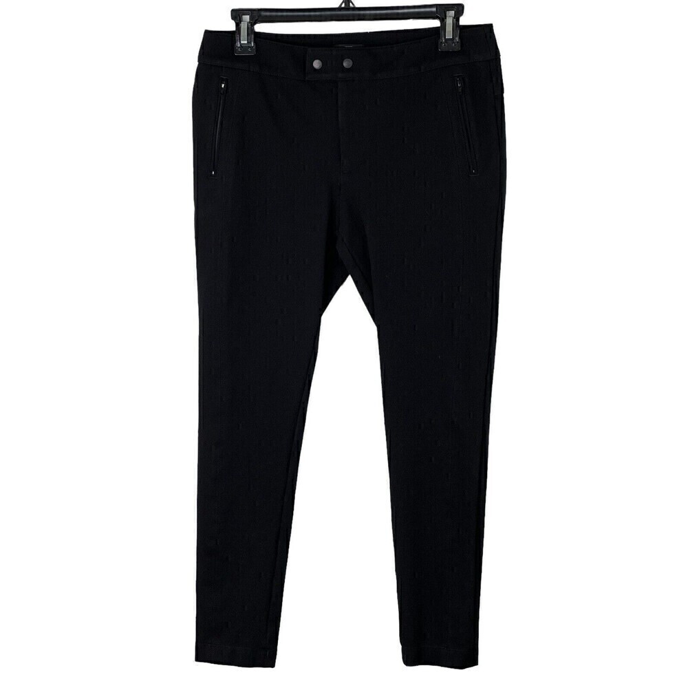 Ann Taylor Loft Jeans Pants Size 6 Womens Black Modern Skinny